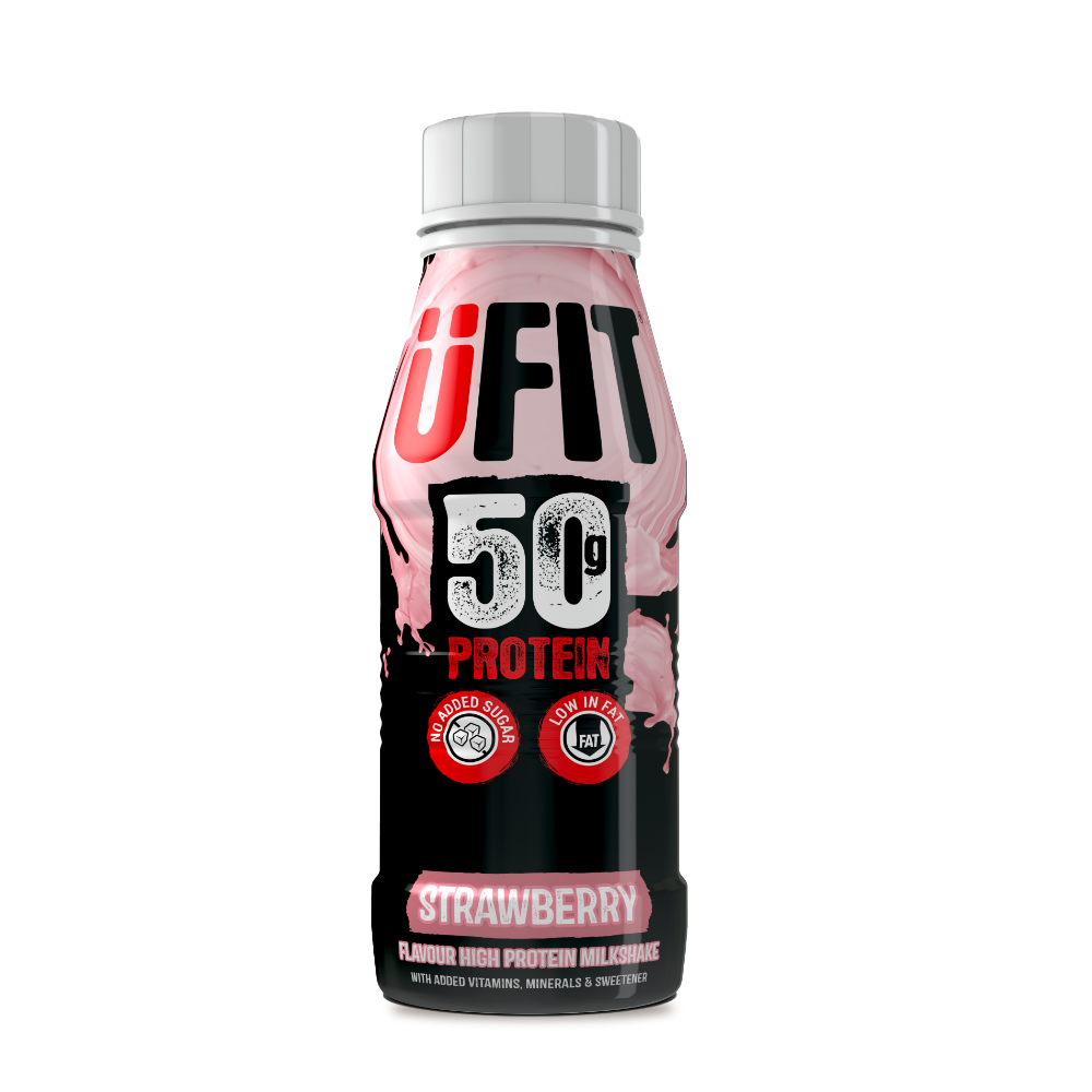 UFIT Protein RTD 8x500ml Strawberry