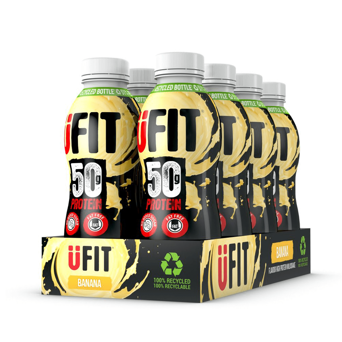 UFIT Protein RTD 8x500ml Banana