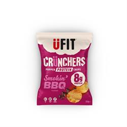 UFIT Crunchers High Protein Popped Chips - Smokehouse BBQ 35g, UFIT