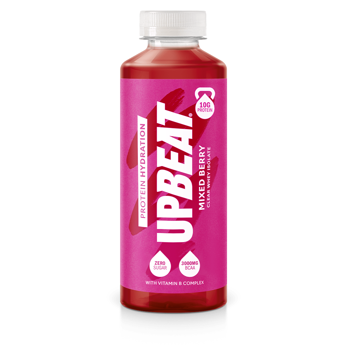 Upbeat Protein Hydration 12x500ml Mixed Berry