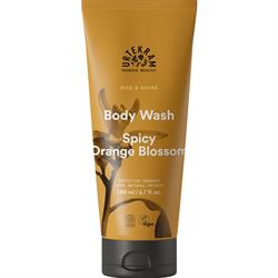 Spicy Orange Blossom Body Wash 200ml, Urtekram