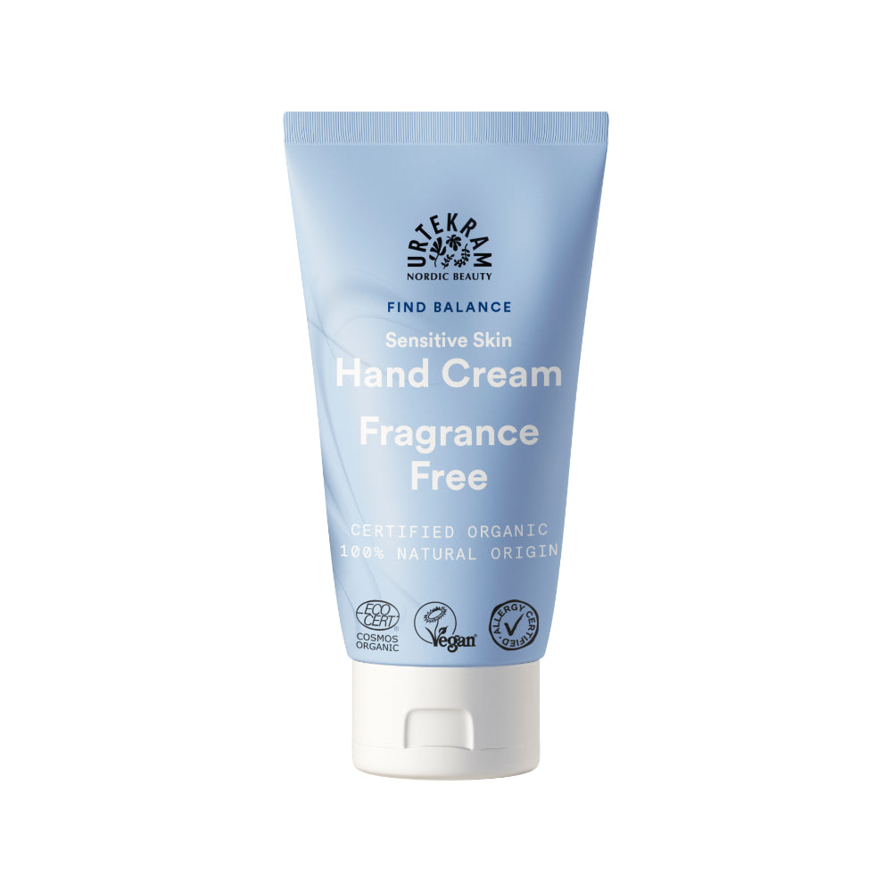 Urtekram Fragrance Gratis håndcreme til følsom hud 75 ml