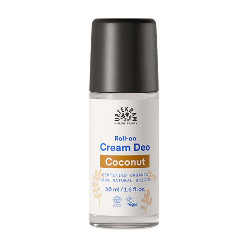 Urtekram Urtekram Crème de noix de coco Rouleau de déodorant sur 50 ml. Organique