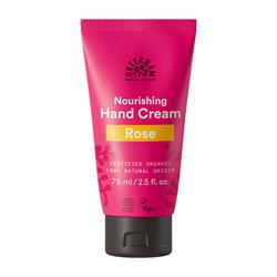 Vegan Organic Rose Hand Cream - 75ml, Urtekram