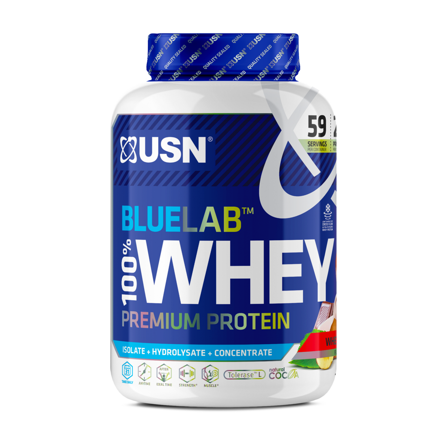 USN Blue Lab Whey 2kg Wheytella