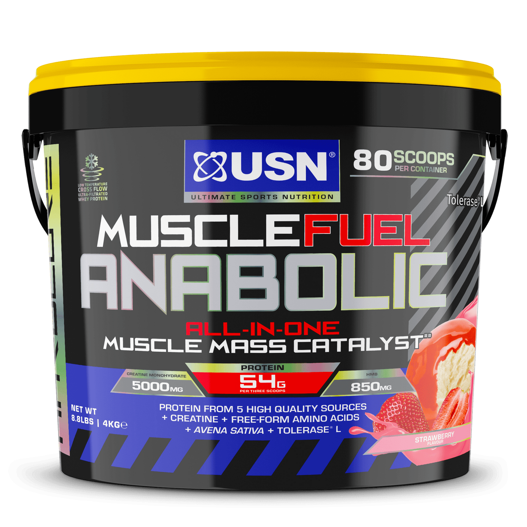 USN Muscle Fuel Anabolic 4kg Strawberry