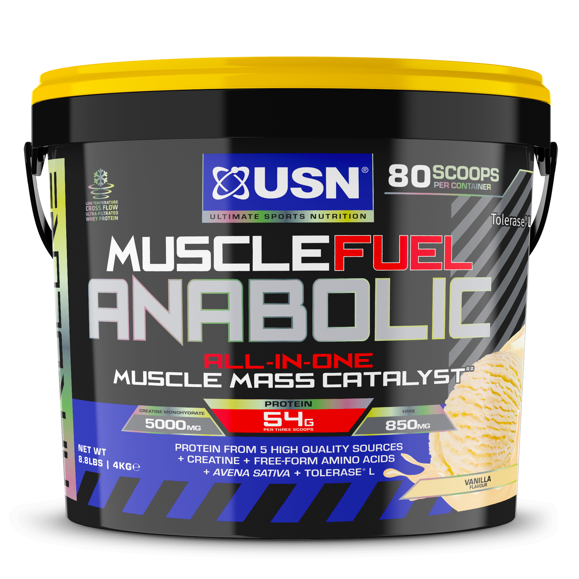 USN Muscle Fuel Anabolic 4kg Vanilla