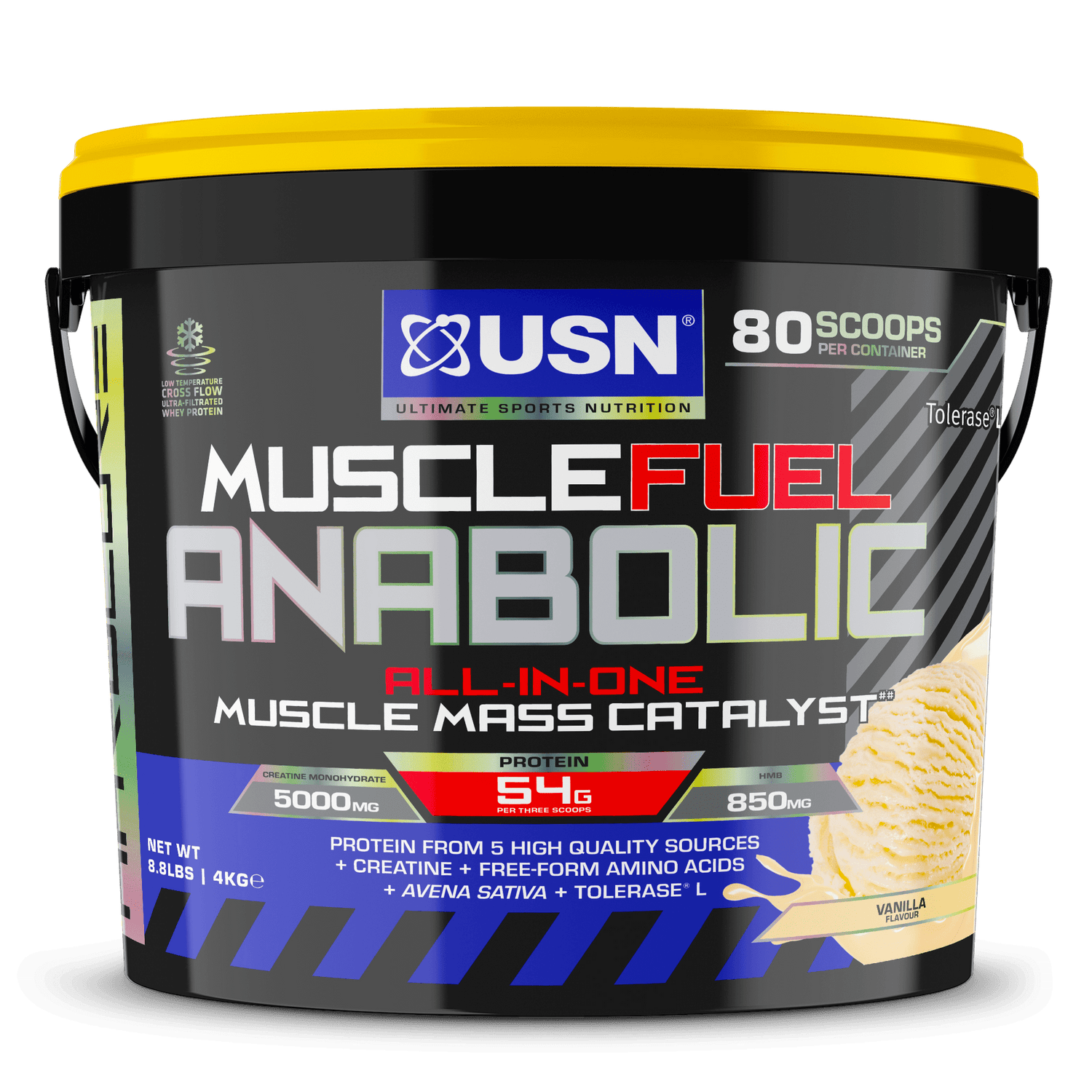 USN Muscle Fuel Anabolic 4kg Vanilla