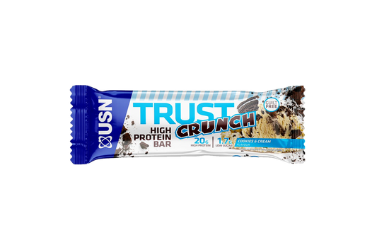 USN Trust Crunch Bars 12x60g Cookies & Cream