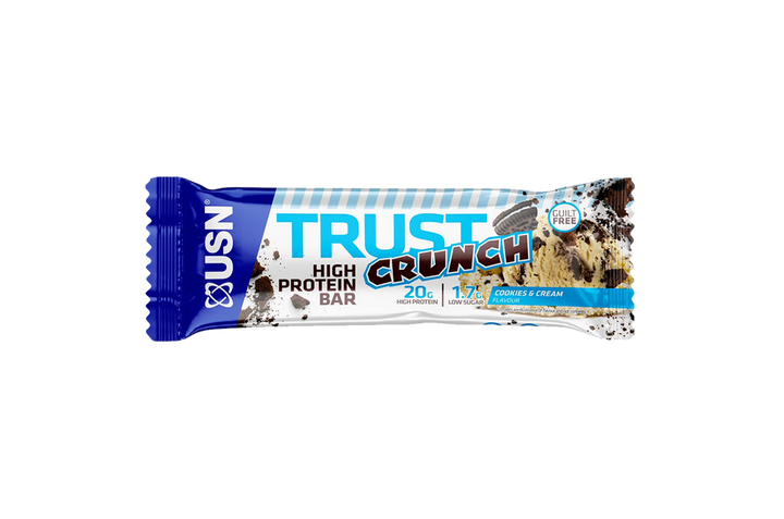 USN Trust Crunch Bars 12x60g Cookies & Cream