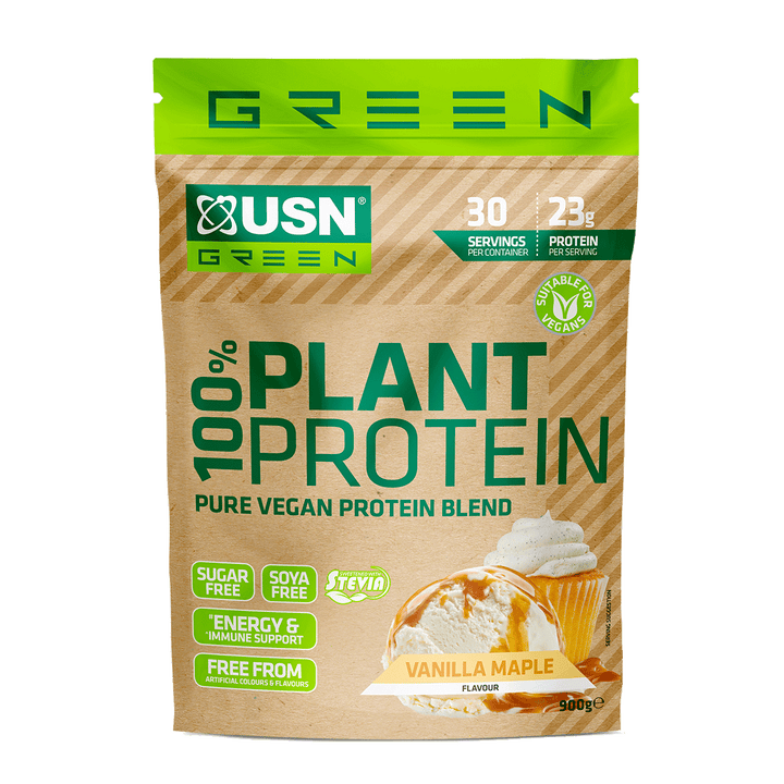 USN 100% Plant Protein 900g Vanilla Maple