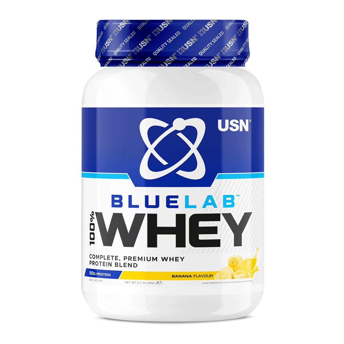 USN Blue Lab Whey 908g Banana