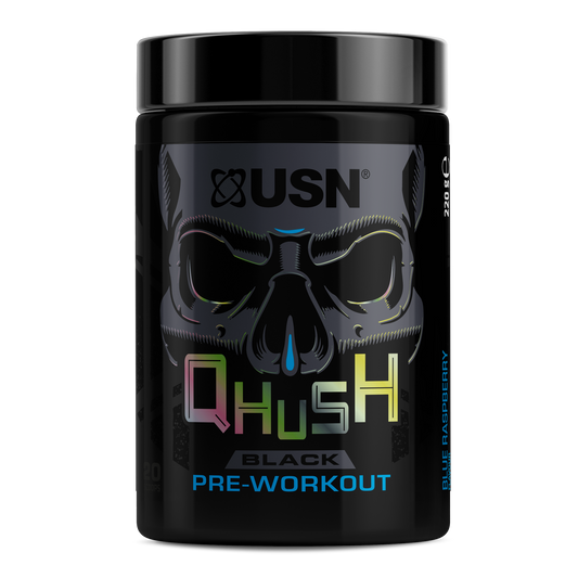 USN QHUSH Black 220g Blue Raspberry