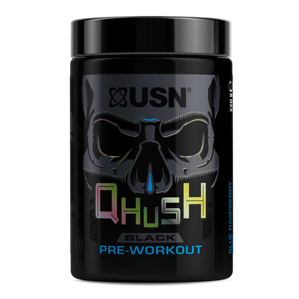 USN QHUSH Black 220g Blue Raspberry