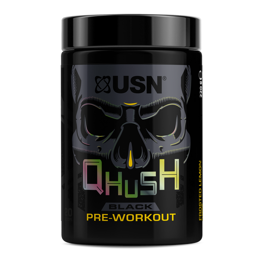 USN QHUSH Black 220g Frosted Lemon