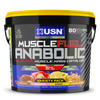 USN Muscle Fuel Anabolic Variety Pack 4kg Peanut Caramel/Choc/Strawb/Banana