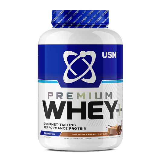 USN Whey+ Protein 2kg Chocolate Caramel