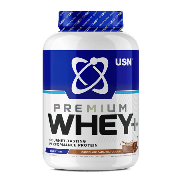 USN Whey+ Protein 2kg Chocolate Caramel