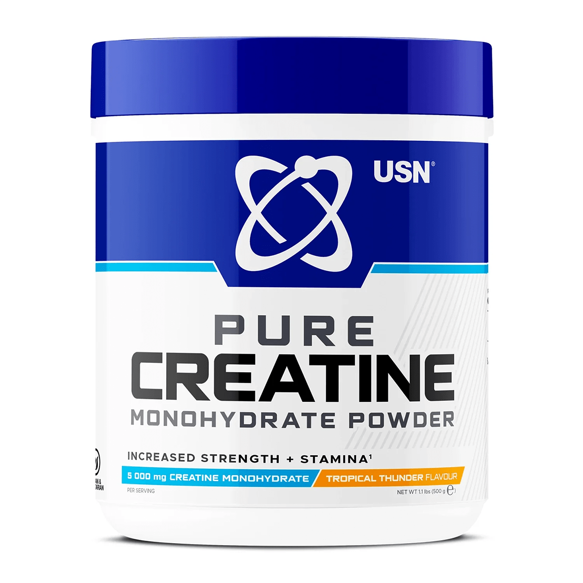 USN Creatine Micronized Monohydrate 500g Tropical Thunder