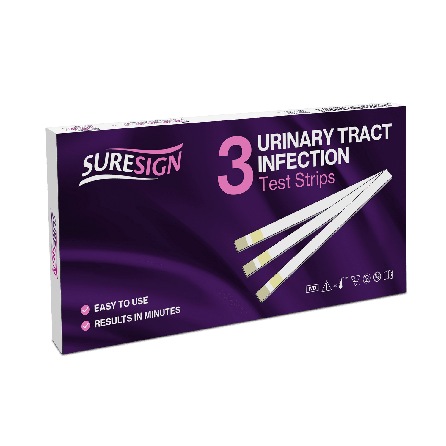 Suresign Urinary Tract Infection Test Strips Pack of 3