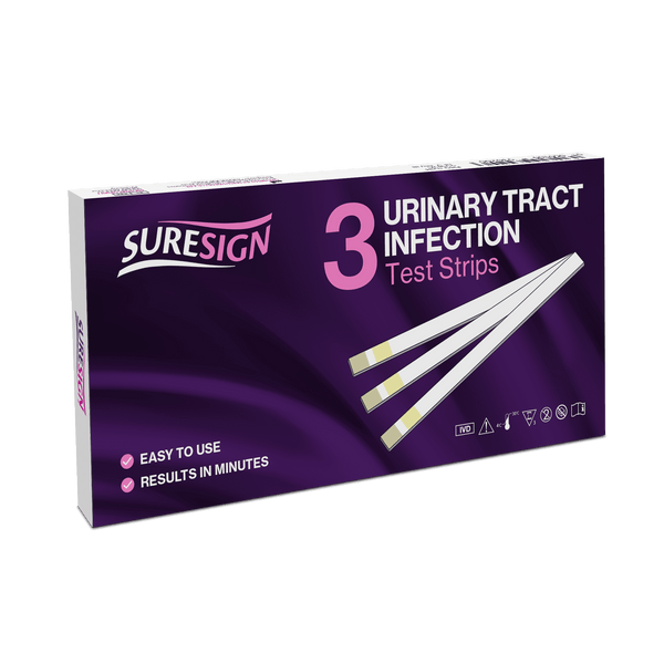 Suresign Urinary Tract Infection Test Strips Pack of 3