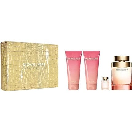 Michael Kors Wonderlust Natural Eau De Parfum Spray 4-Piece Gift Set for Women - Welzo