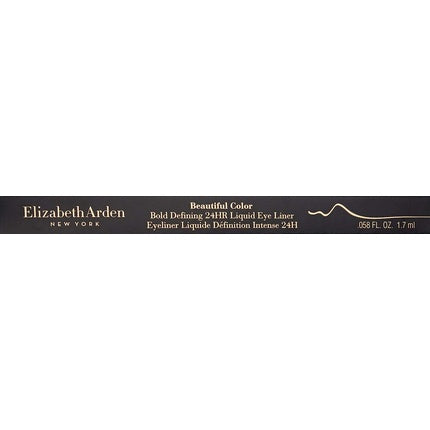 Elizabeth Arden Beautiful Color Bold Defining Liquid Eye Liner Dark Valentine