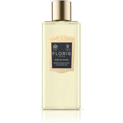 Floris London White Rose Moisturising Bath and Shower Gel 250ml