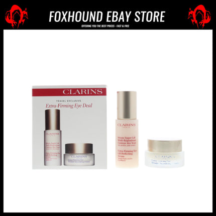 Clarins Extra Firming Eye Cream and Serum Gift Set 15ml