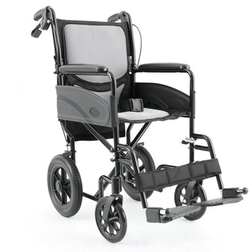 Ultra-Light Folding Wheelchair with Padded Seat - Only 11kg