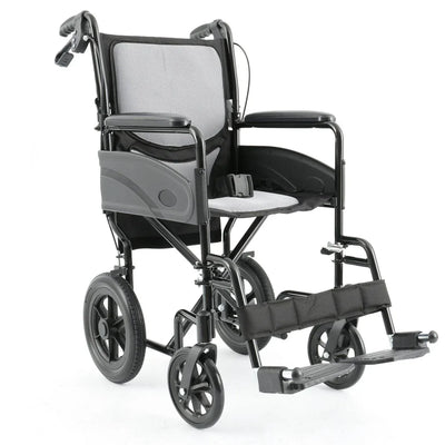 Ultra-Light Folding Wheelchair with Padded Seat - Only 11kg