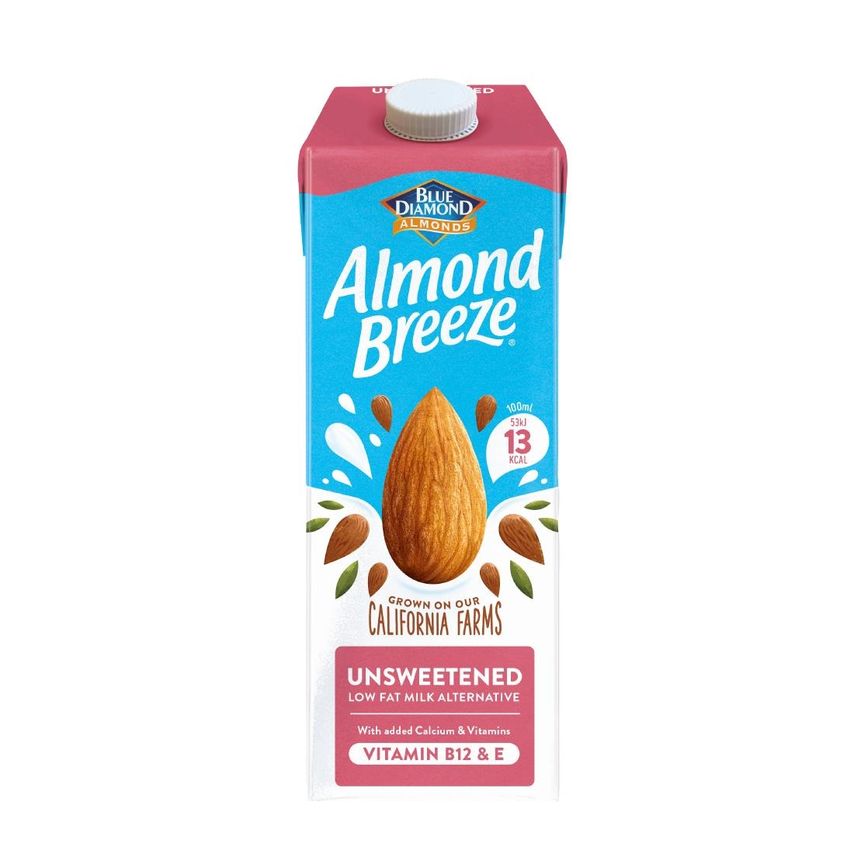 Blue Diamond Amond Breeze Amond Milk non sucré 1ltr