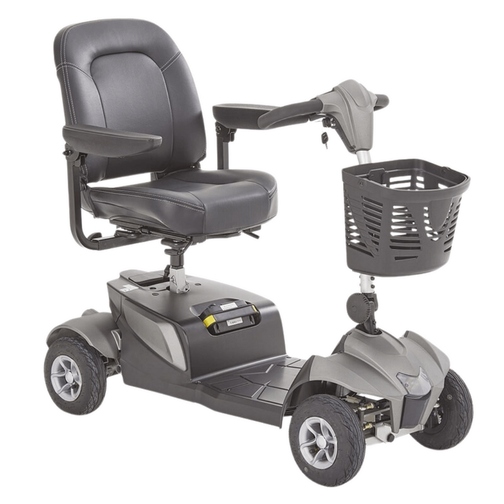 Aura 4 mph Mobility Scooter – Lightweight, Suspension, 21-Mile Range, 22 Stone Max Weight