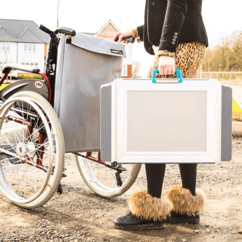 Aerolight Travel Kerb Ramp – Lightweight Portable 2ft Ramp with Bag (Up to 55 Stone)