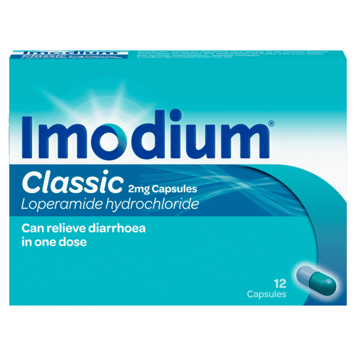 Imodium Capsules Pack of 12 - welzo