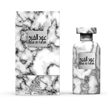 Oud Al Farah Eau De Parfum 100ml by Nylaa PARAGON Woody Oriental Fragrance for Men and Women with Bergamot Plum Lavender and Sandalwood Unisex Perfume - 100ml EDP