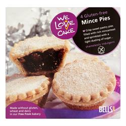 Vegan Gluten Free Mince Pies 220g, Village Bakery