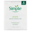 Simple Pure Bath Soap 100g Pack of 2 - welzo