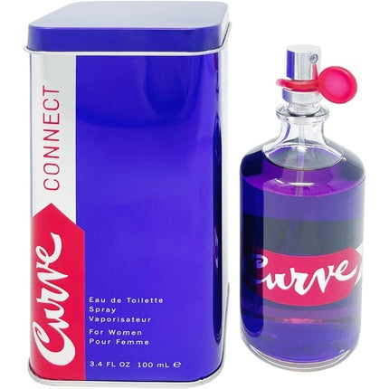 Liz Claiborne Curve Connect for Women 100ml 3.4oz Eau De Toilette Perfume Spray