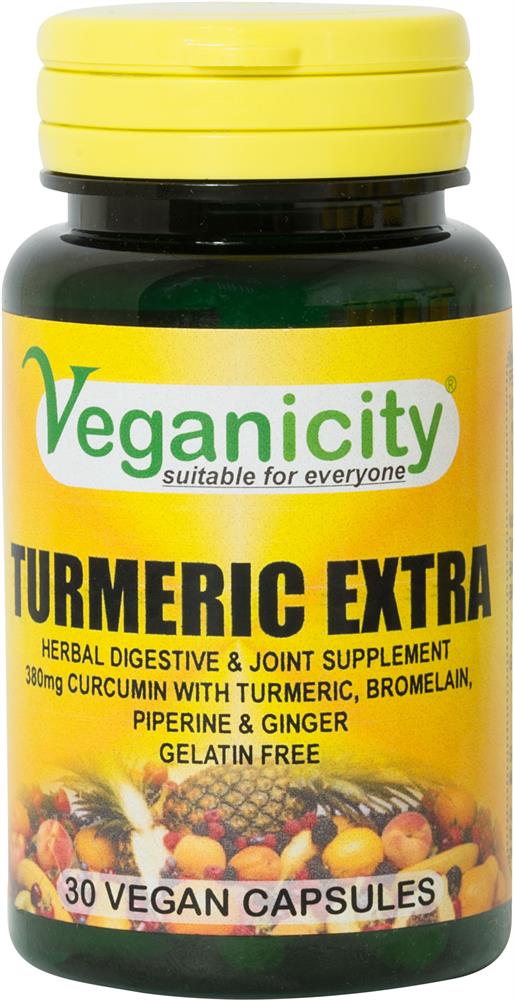 Veganicidad CURMERIC SEX 30 VCAPS HIGH CURCUMIN BROMELINA PIMERA NEGRA.