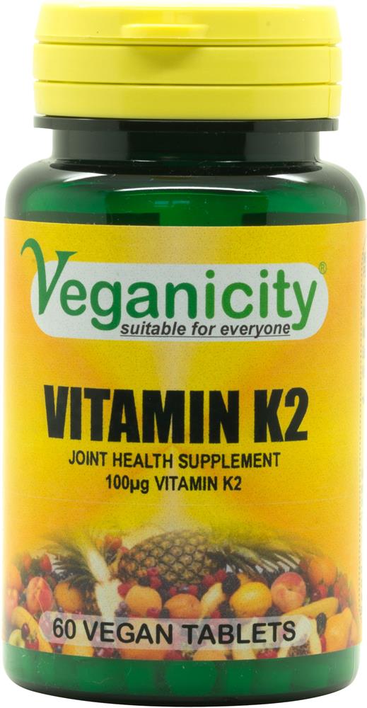 Veganství vitamin K2 100UG 60 VTABS pomáhá se správnou tvorbou kostí