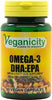 Omega-3 DHA:EPA 500mg 60 Vcaps Fish friendly Algal Omega-3, Veganicity