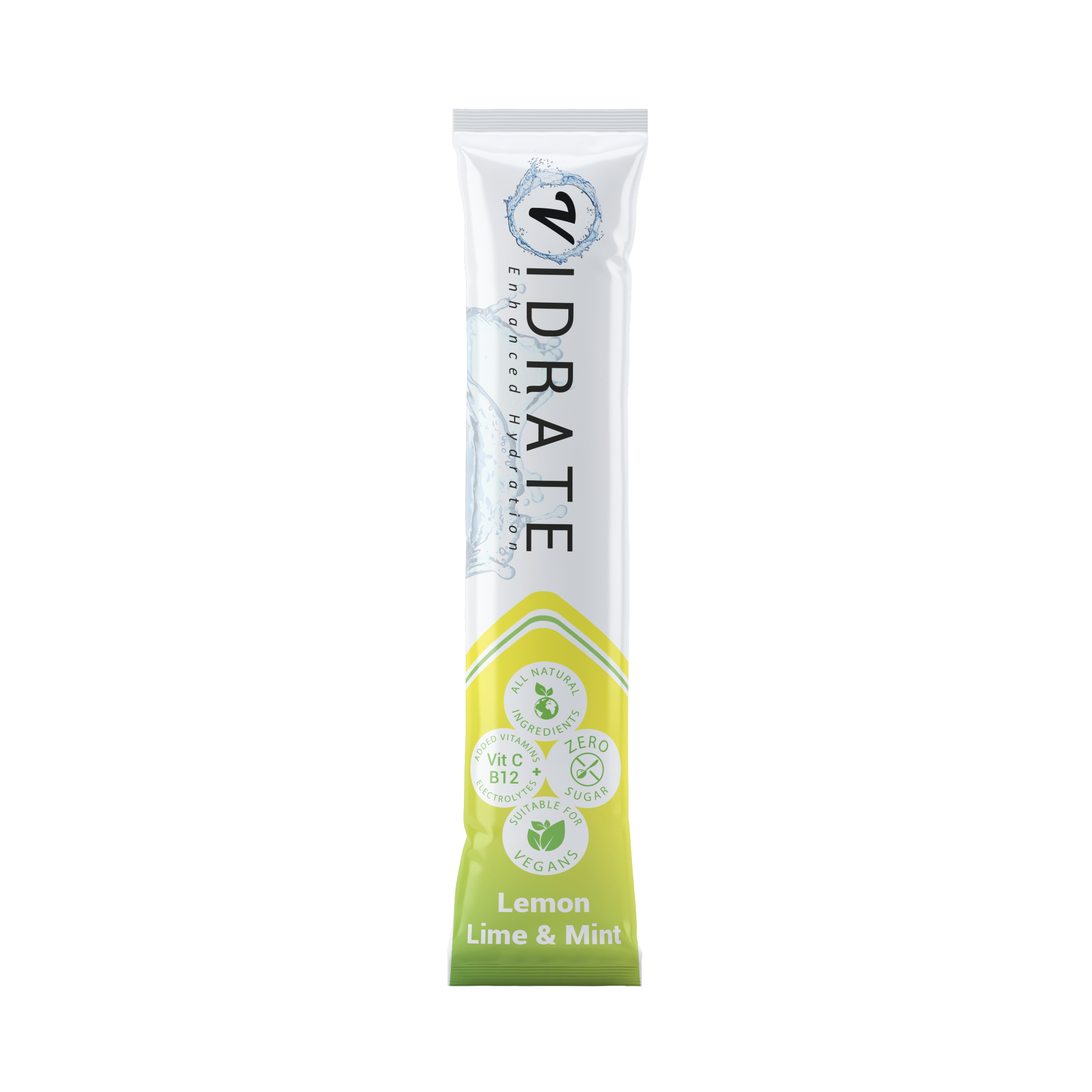 Vidrate Hydration Powder 10x3g Lemon Lime & Mint