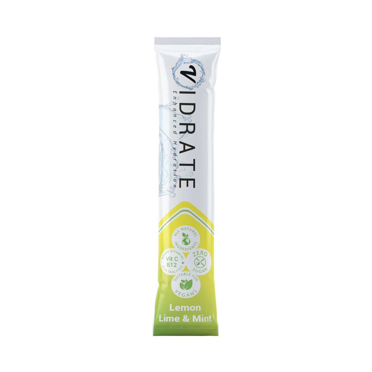 Vidrate Hydration Powder 10x3g Lemon Lime & Mint