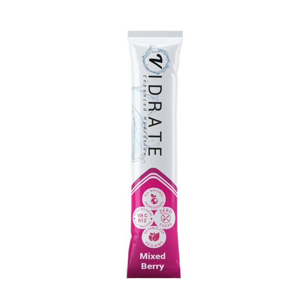 Vidrate Hydration Powder 10x3g Mixed Berry