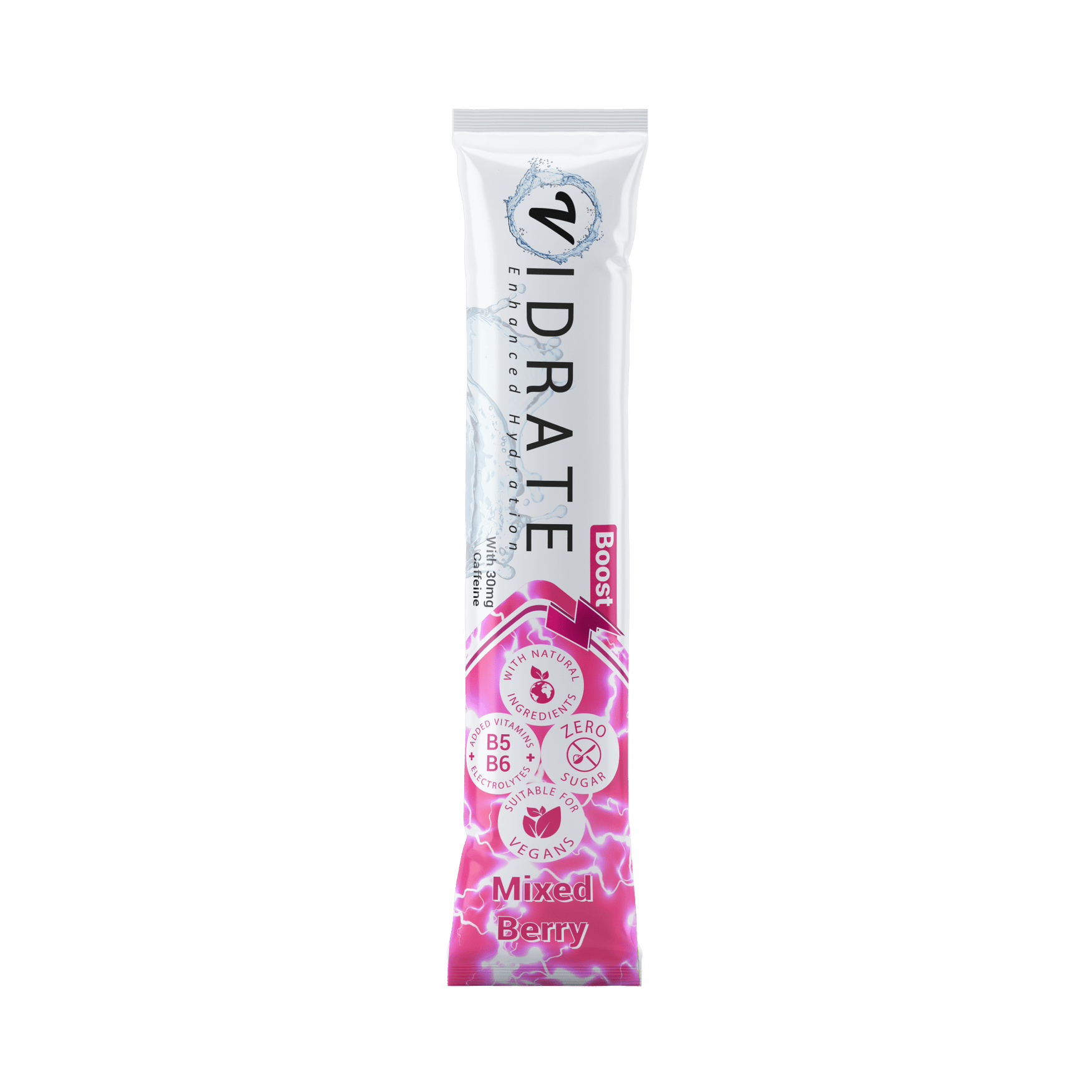 Vidrate Hydration Powder 10x3g Boost (Mixed Berry)