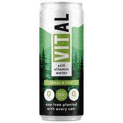 Lemon & Lime Vit Water 300ml, VITAL Drinks