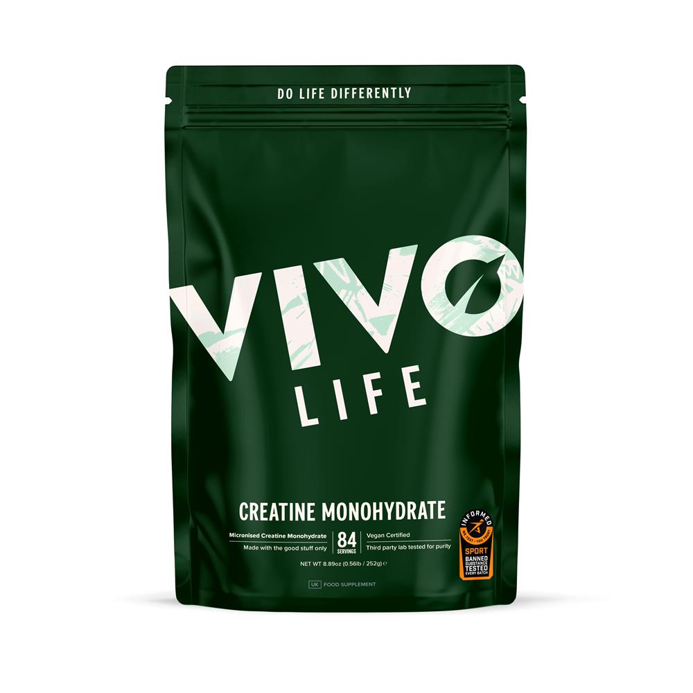 Vivo kreatin monohydrát - Informované sportovní certifikované 252G