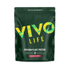 Vivo Vivo Life Realice Proteína Vanilla y Vanilla.