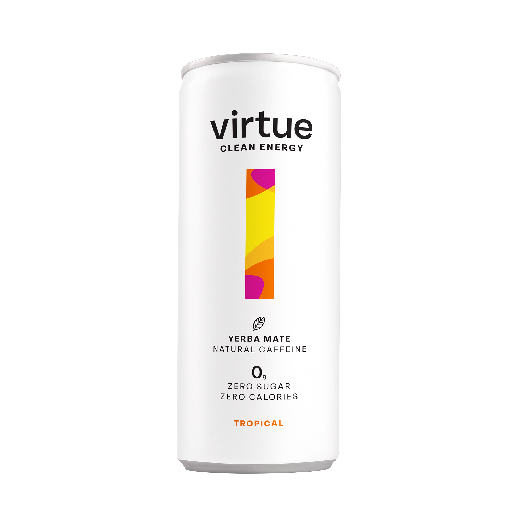 Virtue Clean Energy Yerba Mate 12x250ml Tropical